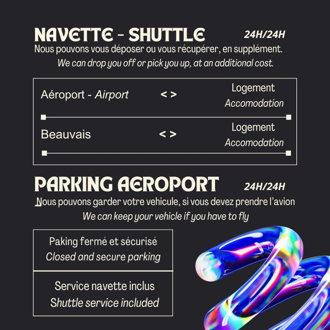 Kay Doudou 60M2 - 5 Min Aeroport - Navette - Parking Villa Bonlier ภายนอก รูปภาพ